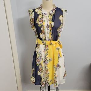 Multicolor Floral Dress Fits XS/S